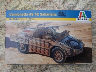 Italeri 7044  CAMIONETTA AS 42 SAHARIANA